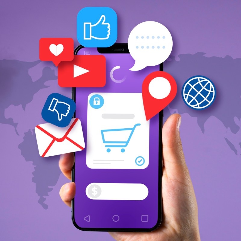 Social media marketing concept for marketing with applications (1)